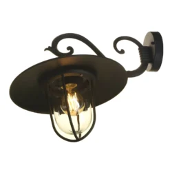 Lutec Lucy Outdoor Wall Lantern - Black -Chic Lighting Store 12840500 1894833193472871