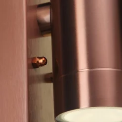 Lutec Rado Up & Down Outdoor Wall Light With PIR Motion Sensor - Copper -Chic Lighting Store 12840519 1704952691628995