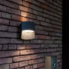 Lutec Lotus LED Up & Down Outdoor Wall Light - Anthracite 2 Lutec Lotus LED Up & Down Outdoor Wall Light - Anthracite -Chic Lighting Store 12840633 5044952656928970