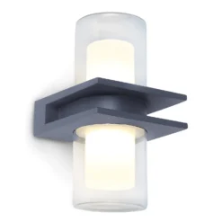 Lutec Tango LED Up & Down Outdoor Wall Light - Anthracite -Chic Lighting Store 12840635 3834952682894204