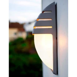 Lutec City Outdoor Bulkhead Wall Light - Anthracite 9 Lutec City Outdoor Bulkhead Wall Light - Anthracite -Chic Lighting Store 12840643 1284952694886413