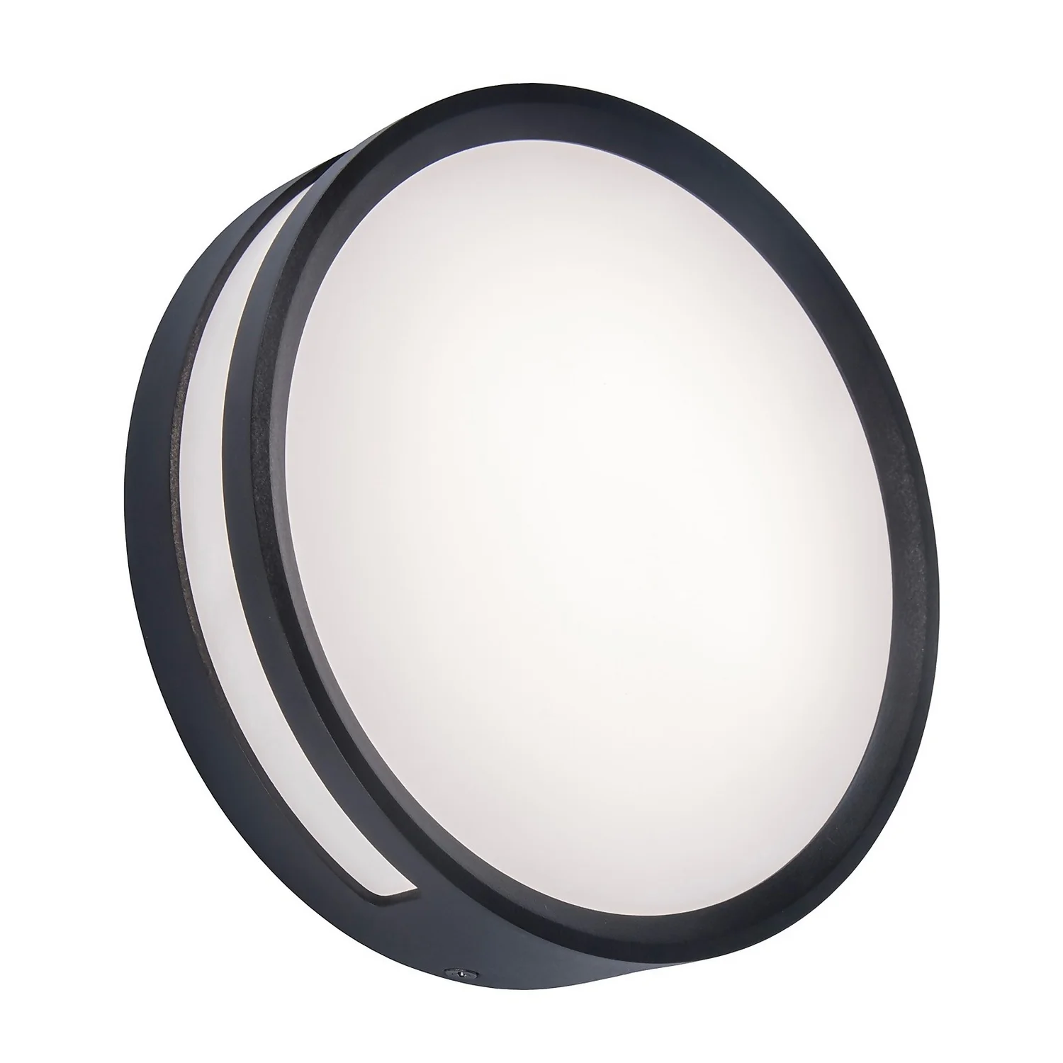 Lutec Rola LED Outdoor Bulkhead Light - Anthracite 4 Lutec Rola LED Outdoor Bulkhead Light - Anthracite - Image 2