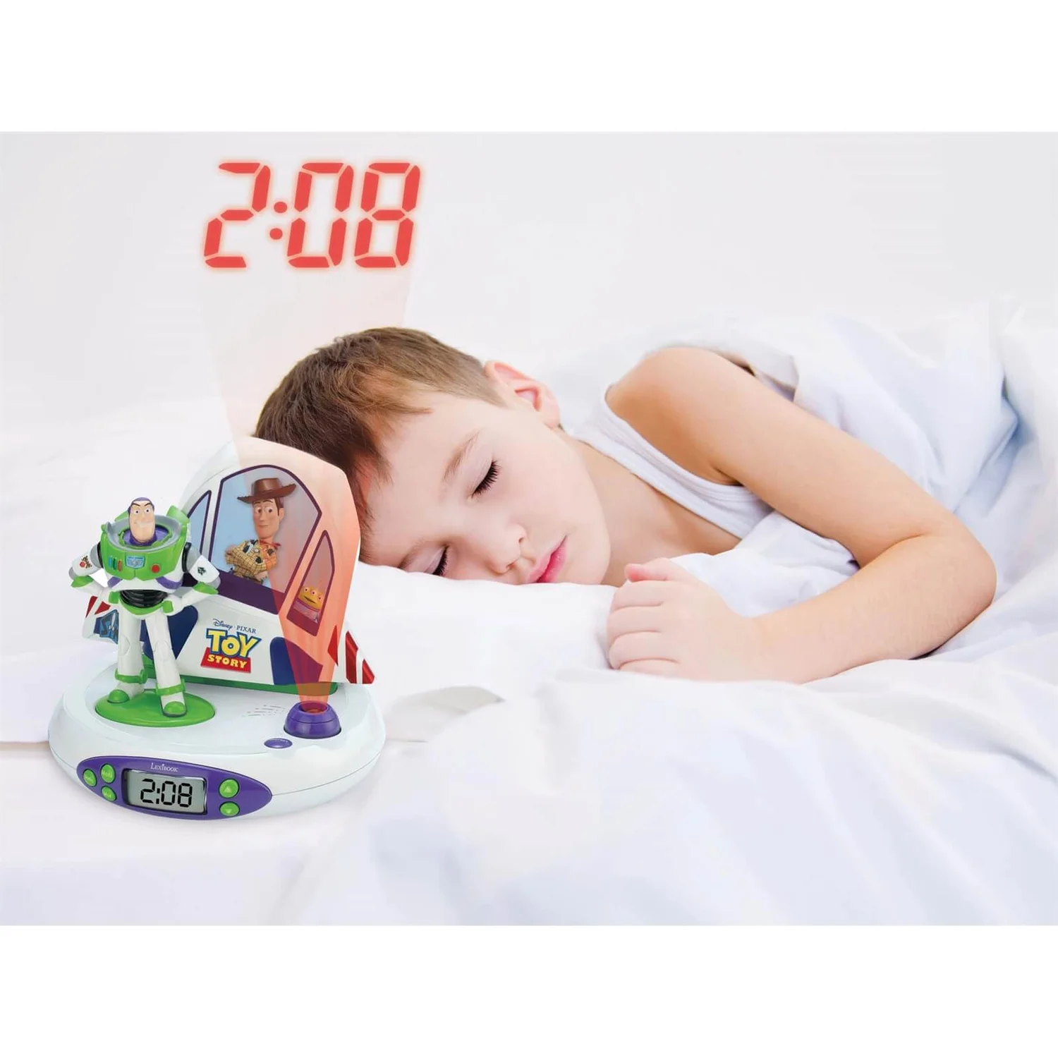 None Disney Toy Story Projector Clock With Sounds 7 None Disney Toy Story Projector Clock With Sounds - Image 5