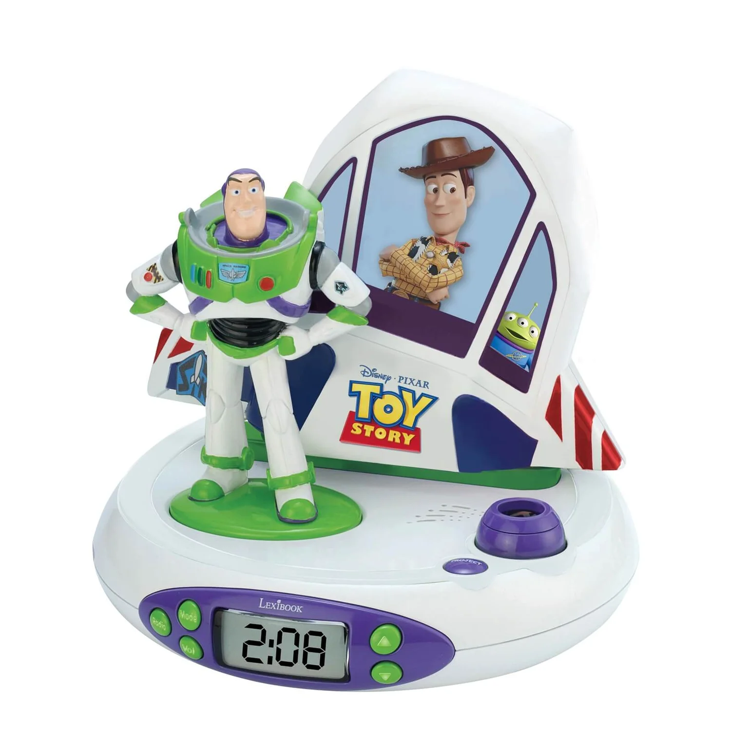 None Disney Toy Story Projector Clock With Sounds 4 None Disney Toy Story Projector Clock With Sounds - Image 2