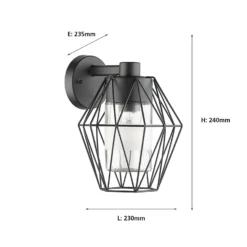 EGLO Canove Caged Exterior Wall Light 8 EGLO Canove Caged Exterior Wall Light -Chic Lighting Store 12881609 8794843702064943