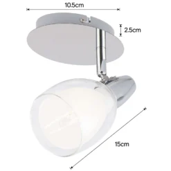 Eliza Single Lamp Spotlight - Chrome 9 Eliza Single Lamp Spotlight - Chrome -Chic Lighting Store 12882215 1774843518021546