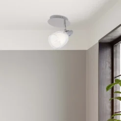 Eliza Single Lamp Spotlight - Chrome 7 Eliza Single Lamp Spotlight - Chrome -Chic Lighting Store 12882215 7504843517957955