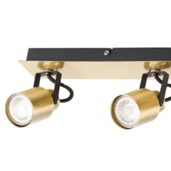 Lucy 3 Lamp Spotlight Plate - Gold & Black 11 Lucy 3 Lamp Spotlight Plate - Gold & Black -Chic Lighting Store 12882221 9004843518965340