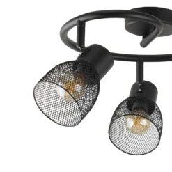 Emily 3 Lamp Spotlight Ring - Black 11 Emily 3 Lamp Spotlight Ring - Black -Chic Lighting Store 12882228 1254843519889163