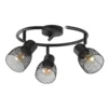 Emily 3 Lamp Spotlight Ring - Black 1 Emily 3 Lamp Spotlight Ring - Black -Chic Lighting Store 12882228 9024843519844433