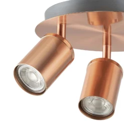 Rose 3 Lamp Spotlight Plate - Rose Gold -Chic Lighting Store 12882234 1864843521151221