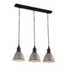 Country Living Farmhouse 3 Light Dome Pendant Fitting - Grey 1 Country Living Farmhouse 3 Light Dome Pendant Fitting - Grey -Chic Lighting Store 12882886 1544860935630364