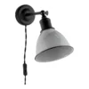 Country Living Farmhouse Plug In Wall Light - Grey 1 Country Living Farmhouse Plug In Wall Light - Grey -Chic Lighting Store 12882889 5954860936490008