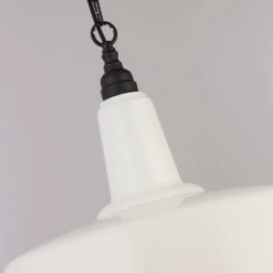 Country Living Farmhouse Pendant Light - White - 46cm 11 Country Living Farmhouse Pendant Light - White - 46cm -Chic Lighting Store 12882890 2224860936647397
