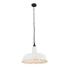 Country Living Farmhouse Pendant Light - White - 46cm 1 Country Living Farmhouse Pendant Light - White - 46cm -Chic Lighting Store 12882890 9024860936497043