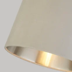 House Beautiful Samet Velvet Drum Shade - Grey - 30cm 11 House Beautiful Samet Velvet Drum Shade - Grey - 30cm -Chic Lighting Store 12882900 1904861162040757