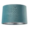 House Beautiful Samet Velvet Drum Shade - Duck Egg - 30cm -Chic Lighting Store 12882903 1754861162278525