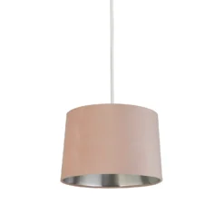 House Beautiful Samet Velvet Drum Shade - Pink - 30cm 10 House Beautiful Samet Velvet Drum Shade - Pink - 30cm -Chic Lighting Store 12882905 1834861162899426