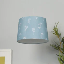 Country Living Annabelle Patterned Cotton Drum Lamp Shade - 25cm -Chic Lighting Store 12882915 1135042036942964