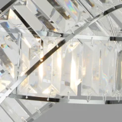 Dita 2 Band Chrome Non-Elec Light Shade -Chic Lighting Store 12886903 1024911167664495