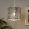 Vanessa Easy Fit Lamp Shade - Chrome 2 Vanessa Easy Fit Lamp Shade - Chrome -Chic Lighting Store 12886908 9465007608022144