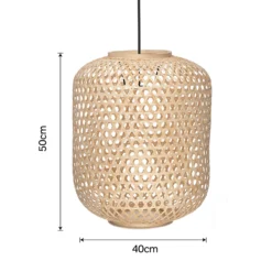 Reid Bamboo Easy Fit Shade 15 Reid Bamboo Easy Fit Shade -Chic Lighting Store 12891605 7474860401926377