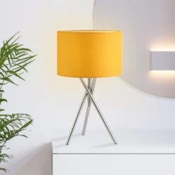 Bella Tripod Table Lamp - Ochre