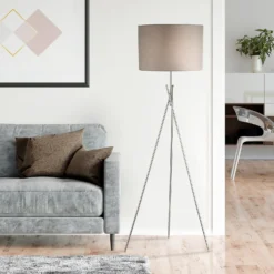 Bella Tripod Floor Lamp - Grey -Chic Lighting Store 12908200 8334899248521602
