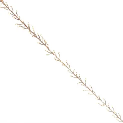 240 Large LED Rose Gold Copper Wire Garland Christmas Lights - Warm White