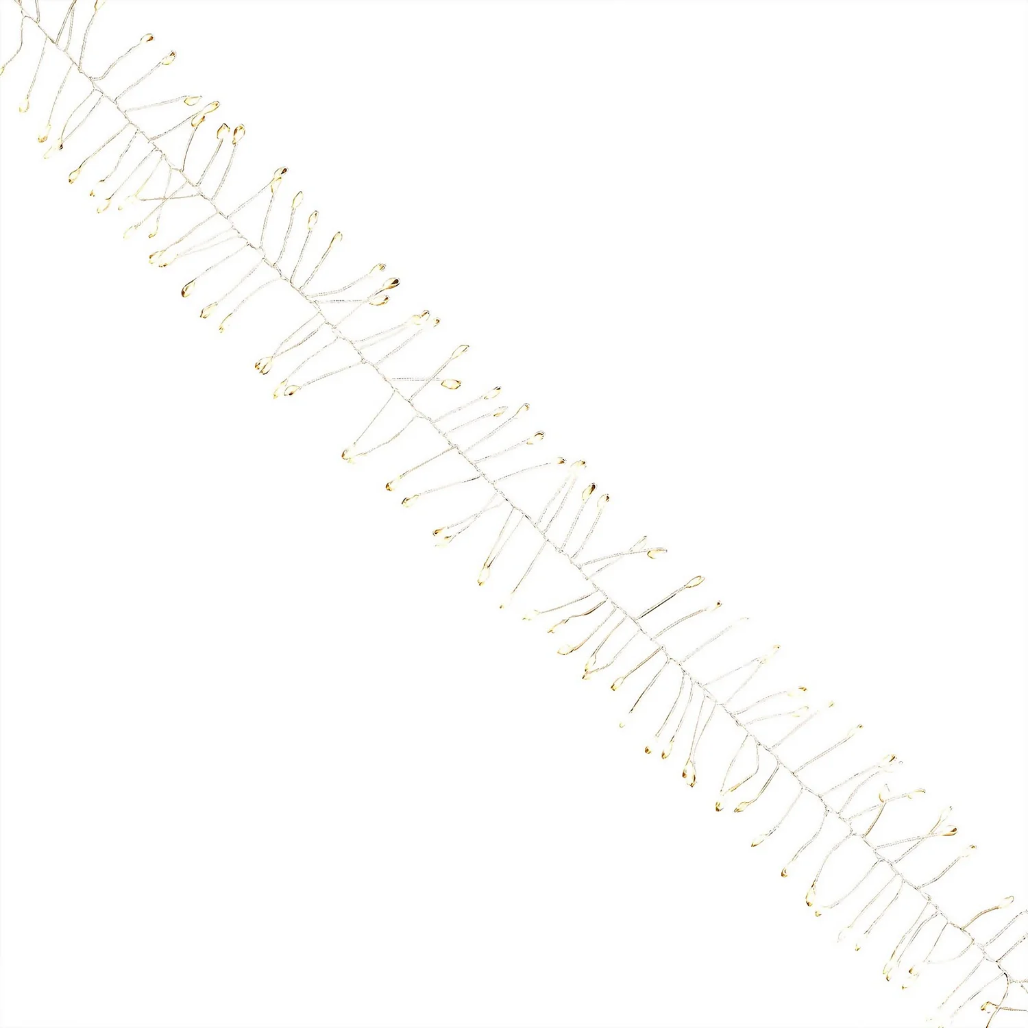 800 LED Silver Copper Wire Cluster Door Garland Christmas Lights 6 800 LED Silver Copper Wire Cluster Door Garland Christmas Lights - Image 4