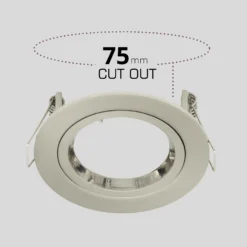 Gu10 Single Fixed Downlight - Brushed Nickel 10 Gu10 Single Fixed Downlight - Brushed Nickel -Chic Lighting Store 13031813 1094860685029135
