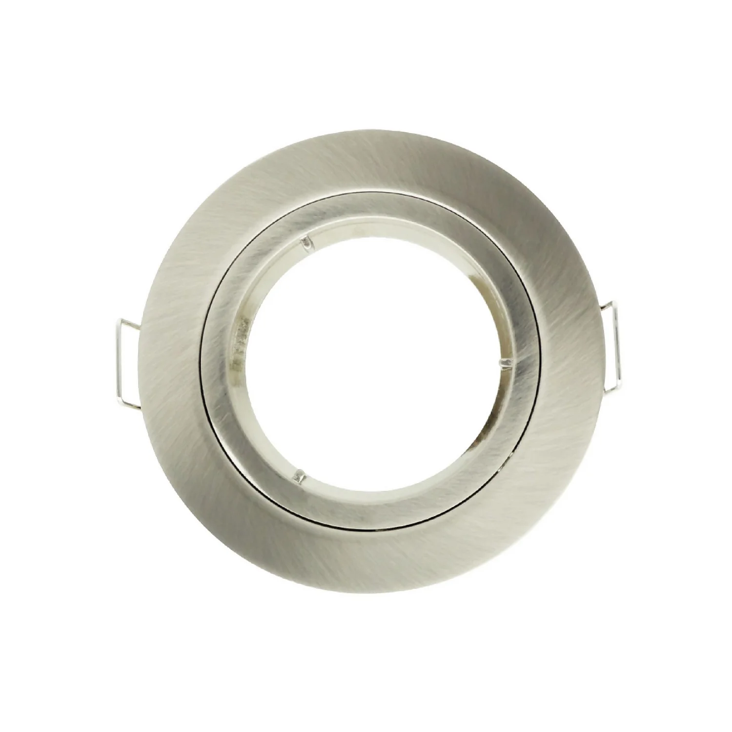 Gu10 Single Fixed Downlight - Brushed Nickel 4 Gu10 Single Fixed Downlight - Brushed Nickel - Image 2