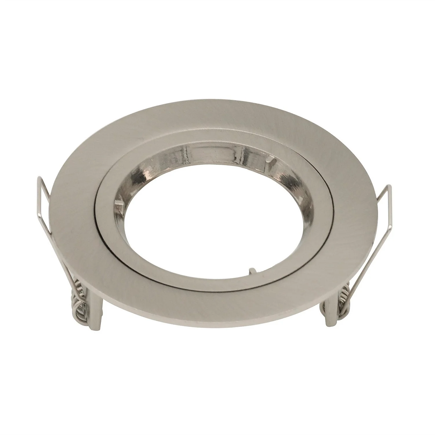 Gu10 Single Fixed Downlight - Brushed Nickel 3 Gu10 Single Fixed Downlight - Brushed Nickel