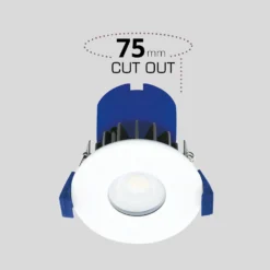 Fixed Fire Rated IP65 LED 5 Pack Downlights - White 9 Fixed Fire Rated IP65 LED 5 Pack Downlights - White -Chic Lighting Store 13031827 1134861149571902