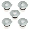 Fixed Fire Rated IP65 LED 5 Pack Downlight - Brushed Nickel 1 Fixed Fire Rated IP65 LED 5 Pack Downlight - Brushed Nickel -Chic Lighting Store 13031829 8744857400318920