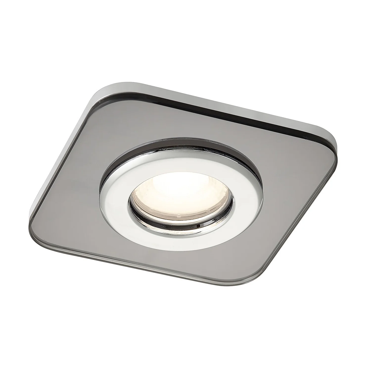 Bathstore Triotone Square Smoked Glass Downlight 3 Bathstore Triotone Square Smoked Glass Downlight