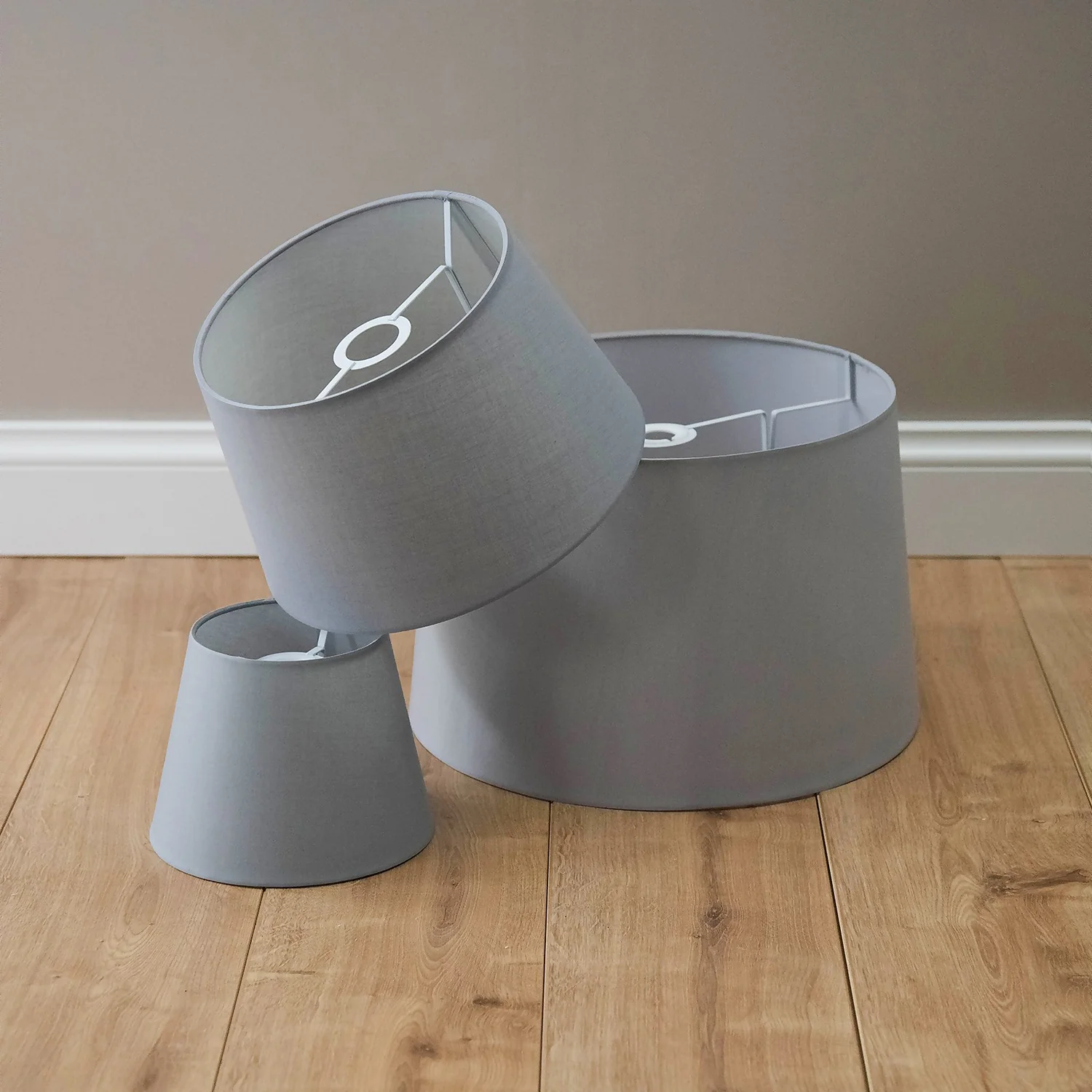 Clyde Grey Taper Shade - 20cm 8 Clyde Grey Taper Shade - 20cm - Image 6