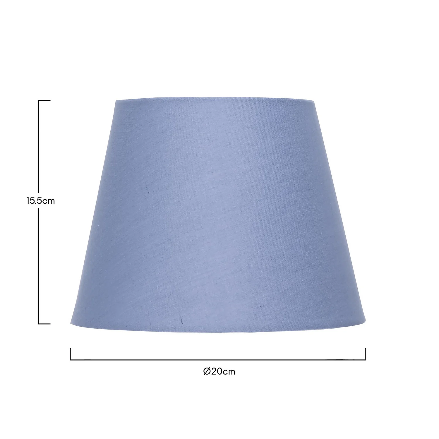 Clyde Blue Taper Shade - 20cm 7 Clyde Blue Taper Shade - 20cm - Image 5