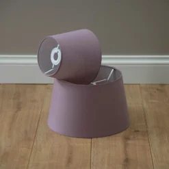 Clyde Mauve Taper Shade - 20cm 13 Clyde Mauve Taper Shade - 20cm -Chic Lighting Store 13139365 2034920558927840
