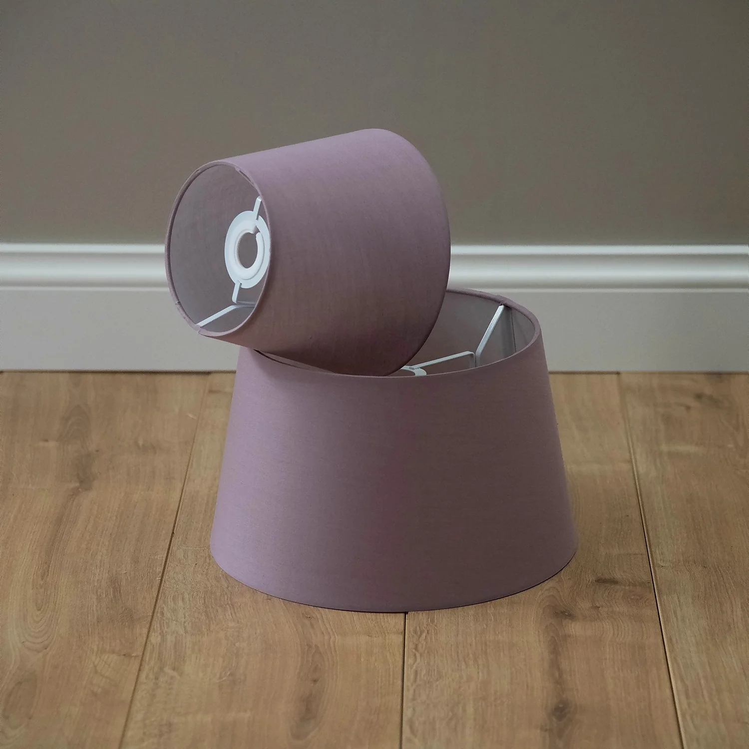 Clyde Mauve Taper Shade - 20cm 8 Clyde Mauve Taper Shade - 20cm - Image 6