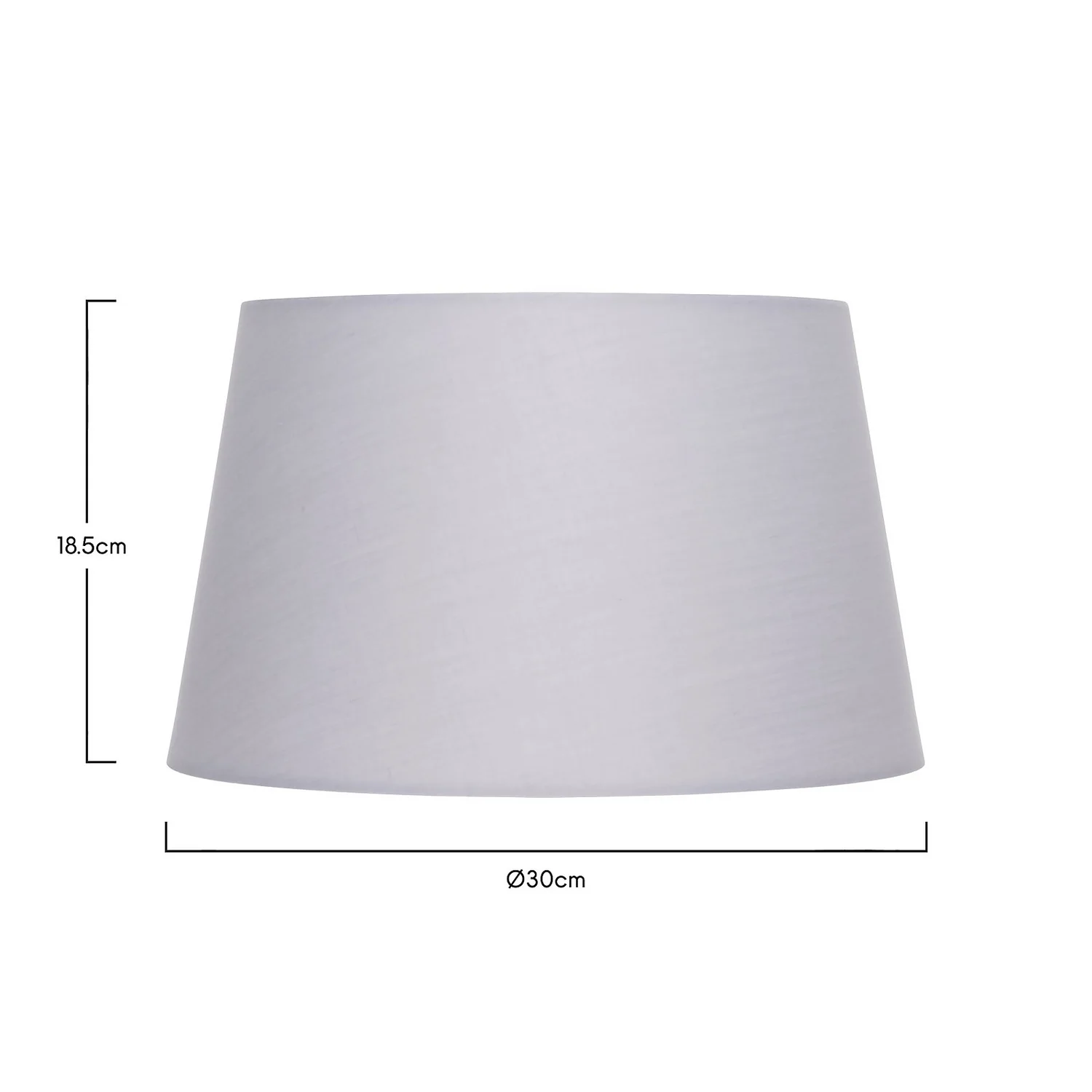 Clyde Grey Taper Shade - 30cm 6 Clyde Grey Taper Shade - 30cm - Image 4