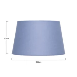 Clyde Blue Taper Shade - 30cm 11 Clyde Blue Taper Shade - 30cm -Chic Lighting Store 13139373 6954900552354011