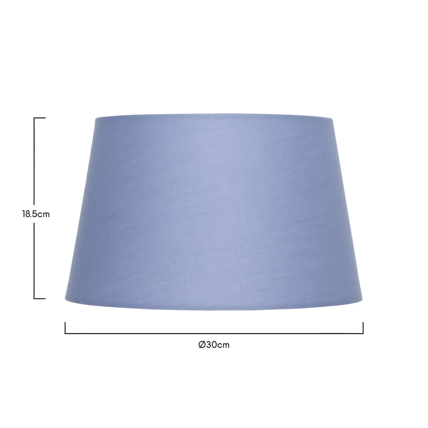Clyde Blue Taper Shade - 30cm 6 Clyde Blue Taper Shade - 30cm - Image 4