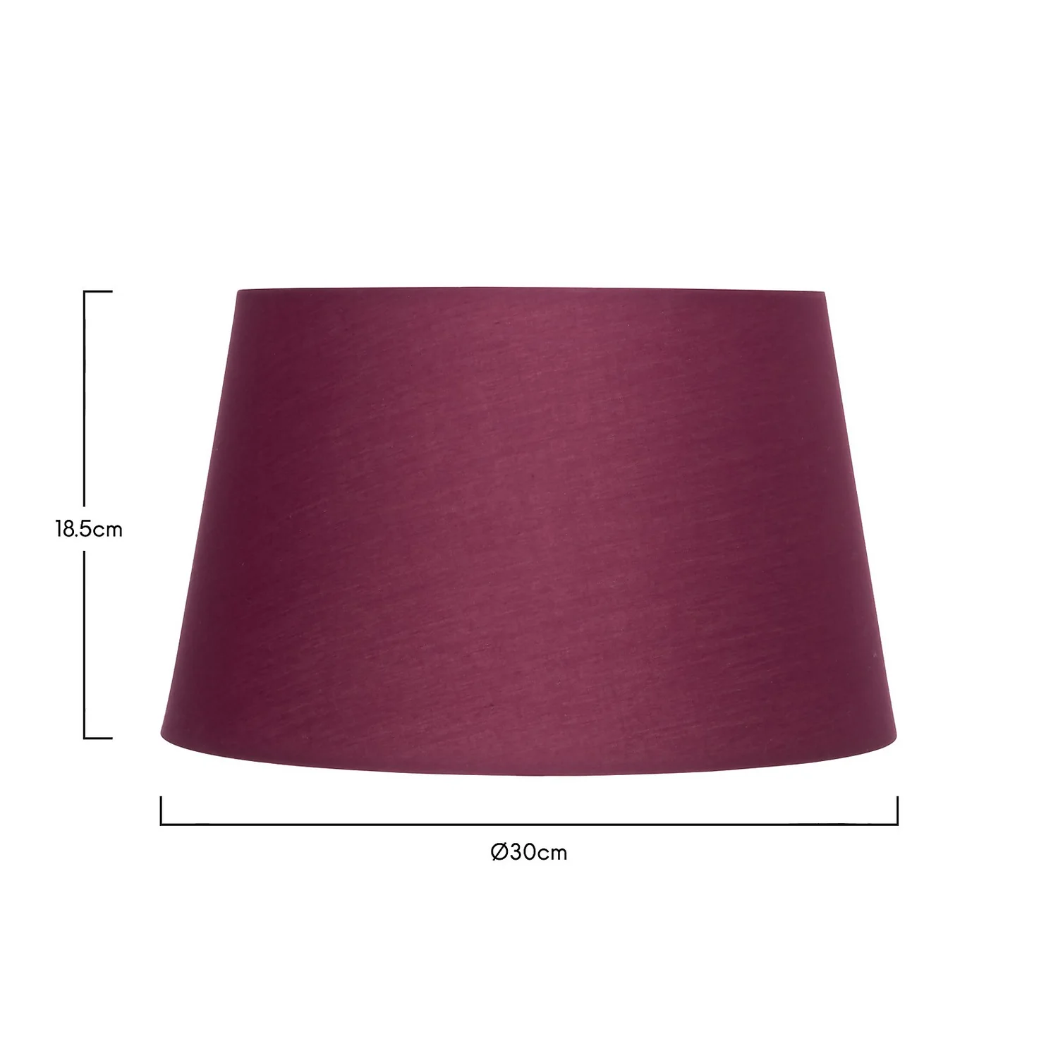 Clyde Plum Taper Shade - 30cm 6 Clyde Plum Taper Shade - 30cm - Image 4