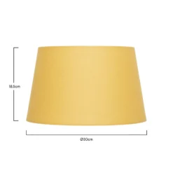 Clyde Ochre Taper Shade - 30cm 11 Clyde Ochre Taper Shade - 30cm -Chic Lighting Store 13139377 1714900552353381