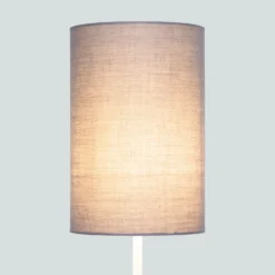 Clyde Charcoal Cylinder Shade - 16cm 10 Clyde Charcoal Cylinder Shade - 16cm -Chic Lighting Store 13139383 8204900551043239