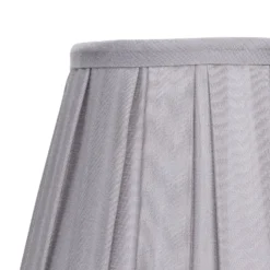 Raye Dove Pleated Taper Silk Shade - 20cm 12 Raye Dove Pleated Taper Silk Shade - 20cm -Chic Lighting Store 13139384 1214900556520150