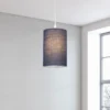 Clyde Navy Cylinder Shade - 16cm 2 Clyde Navy Cylinder Shade - 16cm -Chic Lighting Store 13139389 2054900551254097