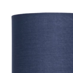 Clyde Navy Cylinder Shade - 16cm 12 Clyde Navy Cylinder Shade - 16cm -Chic Lighting Store 13139389 2274900551335745