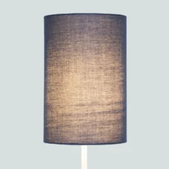 Clyde Navy Cylinder Shade - 16cm 11 Clyde Navy Cylinder Shade - 16cm -Chic Lighting Store 13139389 2344900551305154